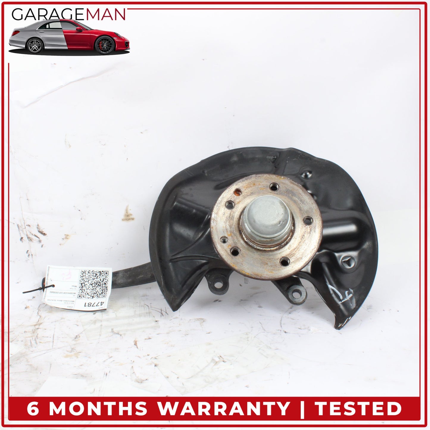 1997-2004 Mercedes R170 SLK230 Front Left Side Spindle Knuckle Wheel Hub OEM
