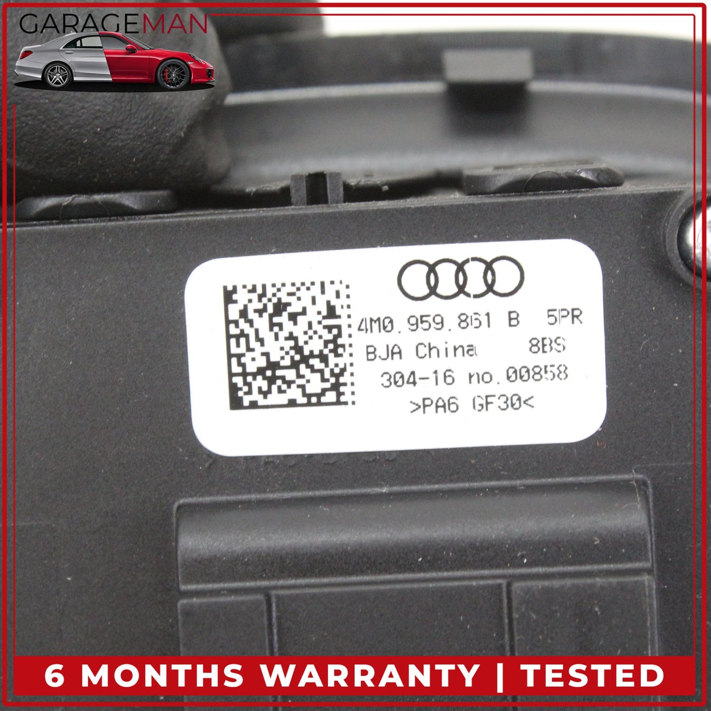 2017-2026 Audi Q7 Rear Seat Release Switch Button 4M0959861B OEM