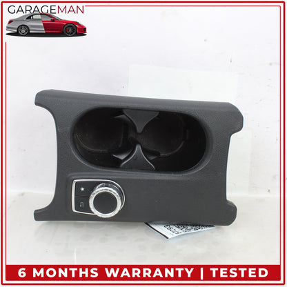 2014-2020 Mercedes X156 GLA250 Center Console Cup Holder w/ Control Switch OEM
