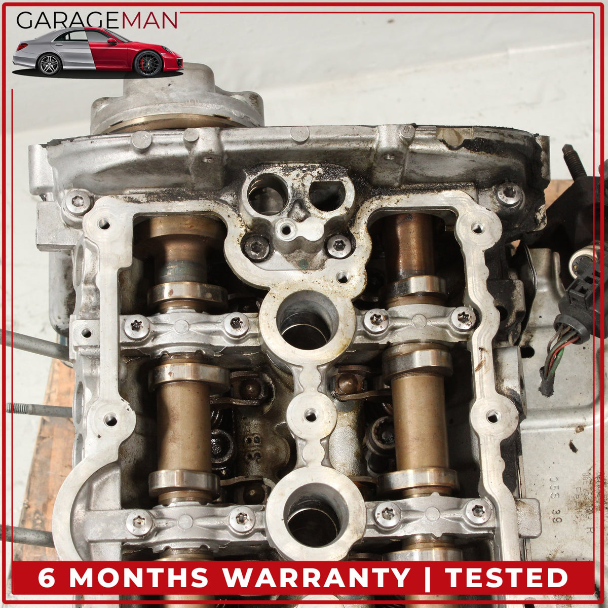 2010-2018 Audi A6 A7 Q5 VW Touareg 3.0L Left Side Cylinder Head 06E103403M OEM