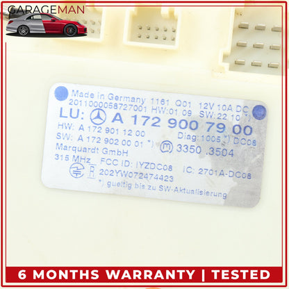 2010-2015 Mercedes W218 CLS63 AMG Keyless Go Entry Control Module 1729006206 OEM