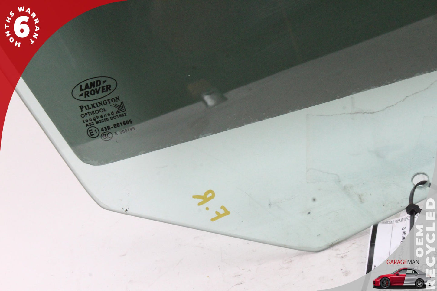 2005-2016 Land Rover LR4 SUV Front Right Passenger Side Door Window Glass OEM
