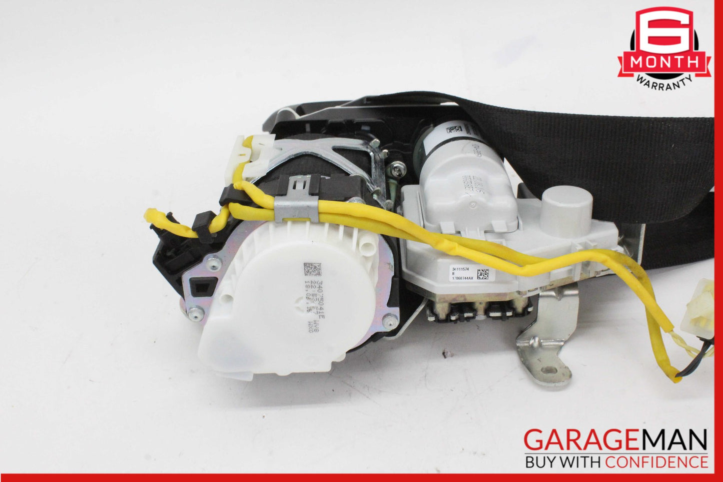 2012-2018 Audi A6 A7 Front Left Driver Side Seat Belt Black 4G8857705H OEM
