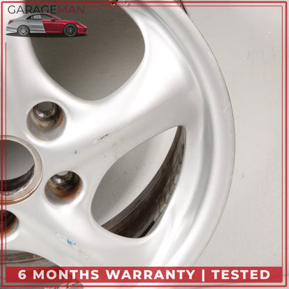 1999-2001 Porsche 911 Carrera 996 Front Side Wheel Rim 7X17 ET55 99636212400 OEM