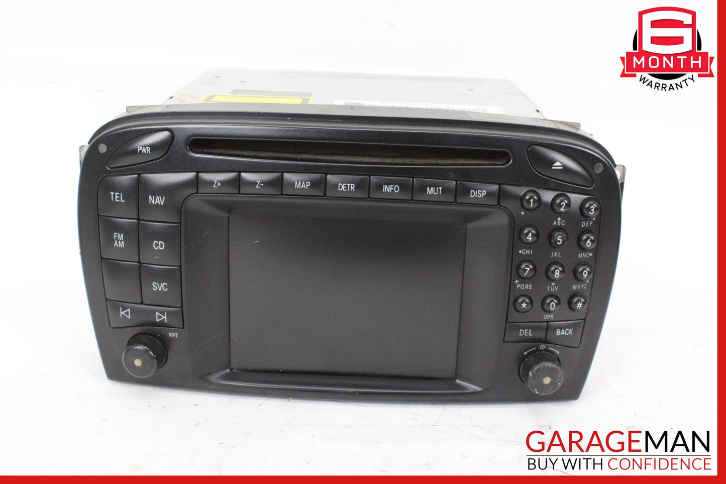2003-2004 Mercedes R230 SL500 Command Head Unit Navigation Radio 2308200689