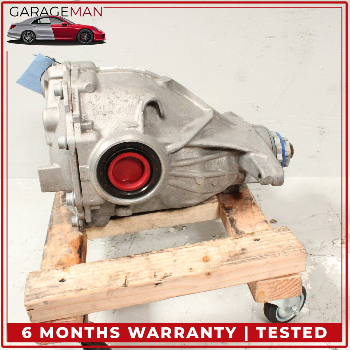 2011-2019 BMW 640i F12 RWD Rear Differential Diff Axle Carrier 3.23 7584444 OEM