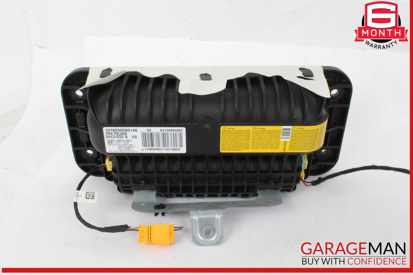 14-16 Mercedes W212 E250 E550 Front Right Side Dashboard Dash Airbag OEM