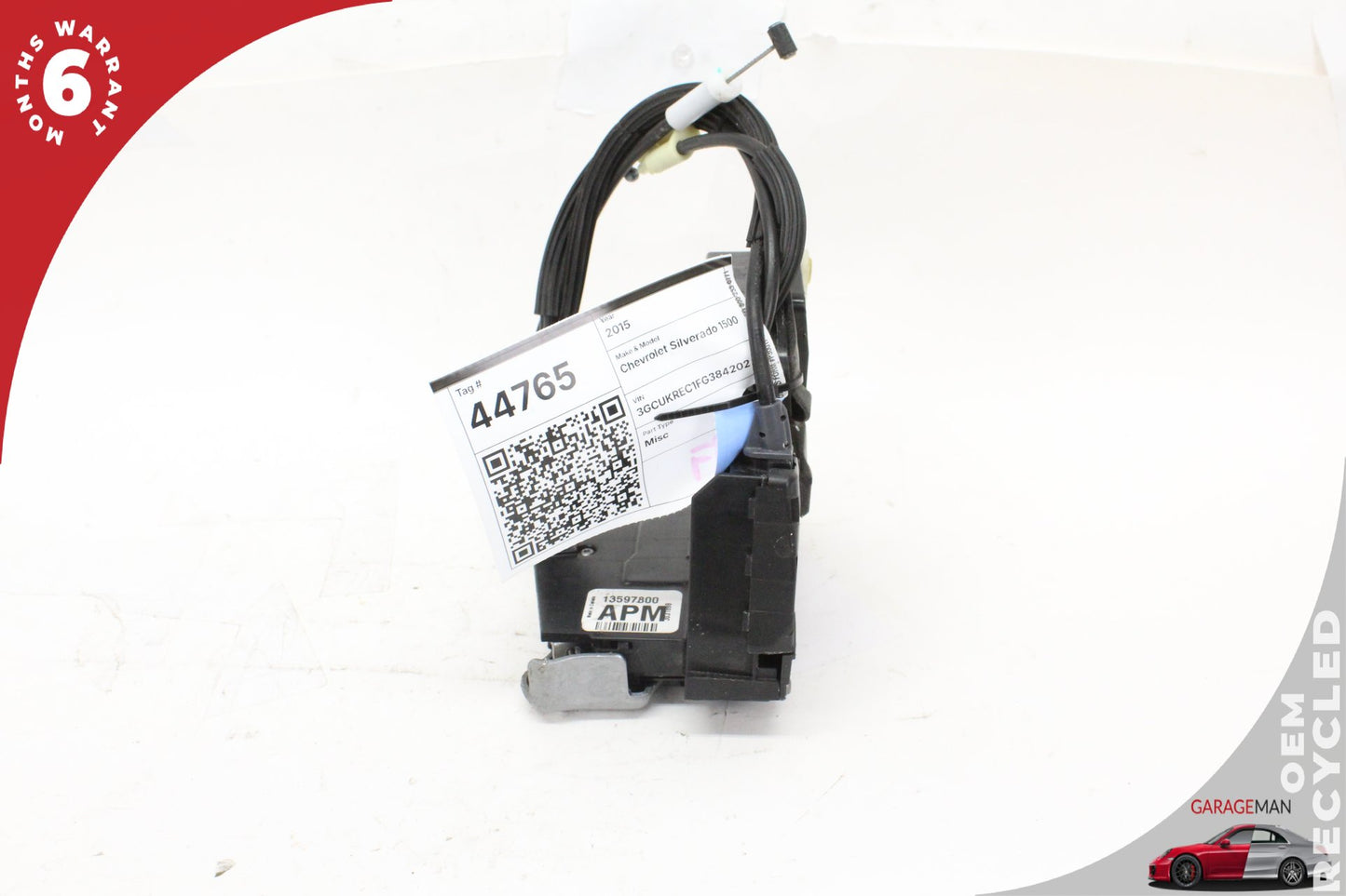 2014-2019 Chevrolet Silverado 1500 Front Right Side Door Lock Latch Actuator OEM