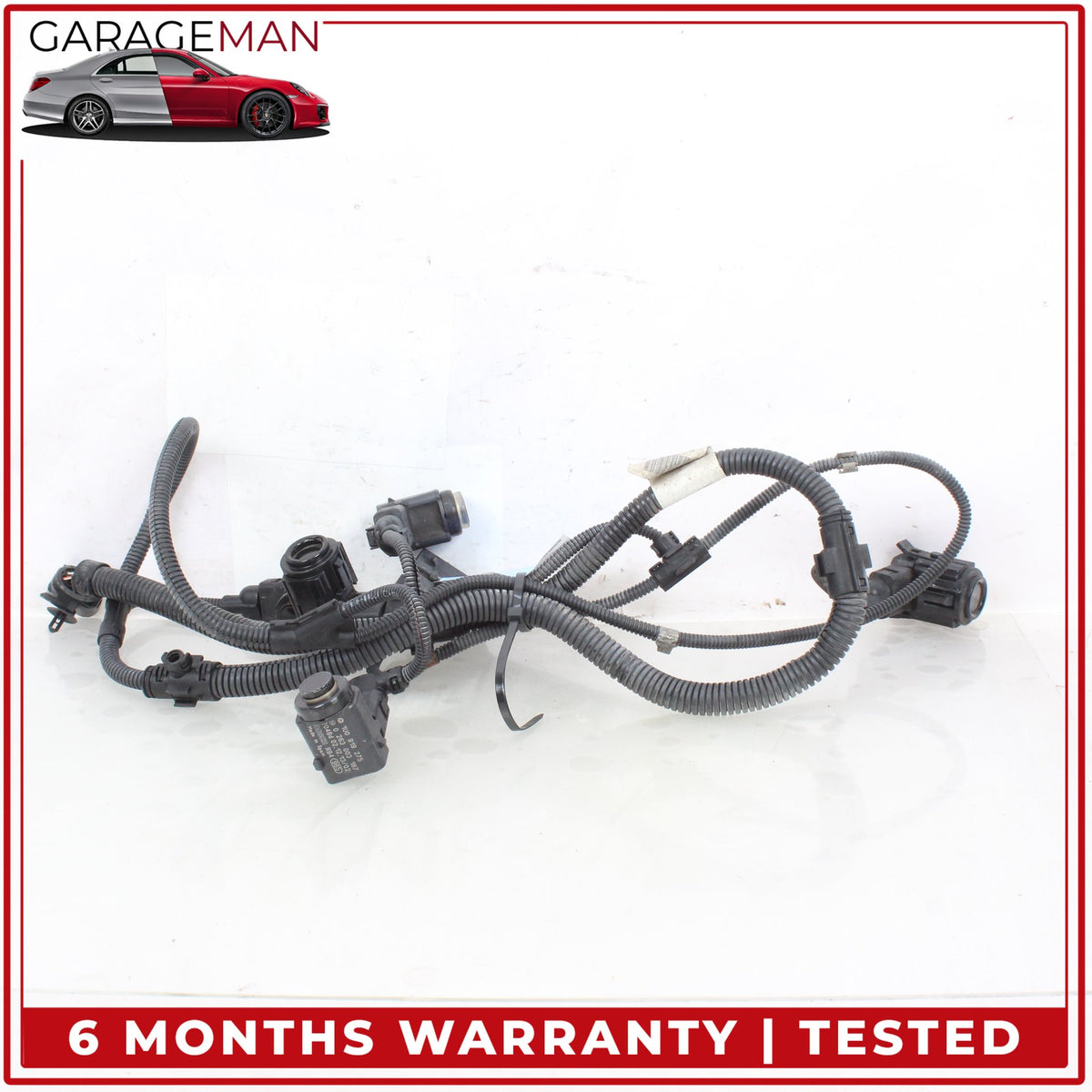 2003-2010 Porsche Cayenne 955 Rear Bumper Parking Sensor Wire Harness PDC OEM