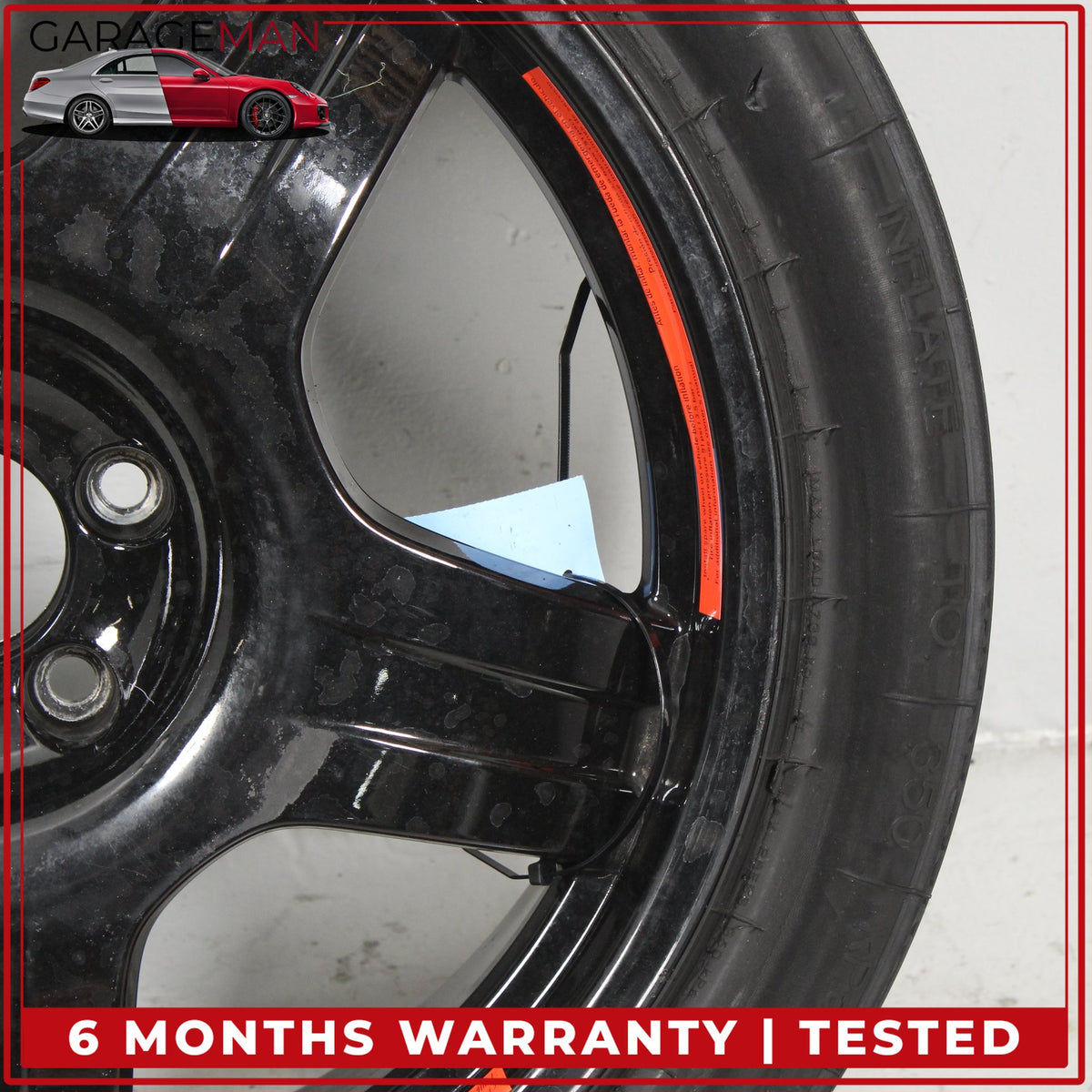 2010-2016 Mercedes W218 CLS63 E63 AMG Emergency Spare Tire Wheel Donut Rim OEM