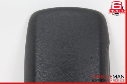 2013-2016 Porsche Cayman 981 Boxster Front Center Armrest Lid Cover Black OEM