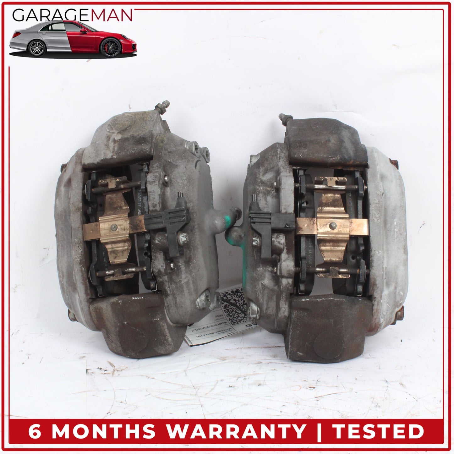2003-2006 Mercedes-Benz E350 W211 Sedan Front Left and Right Side Brake Caliper 0024202183 OEM