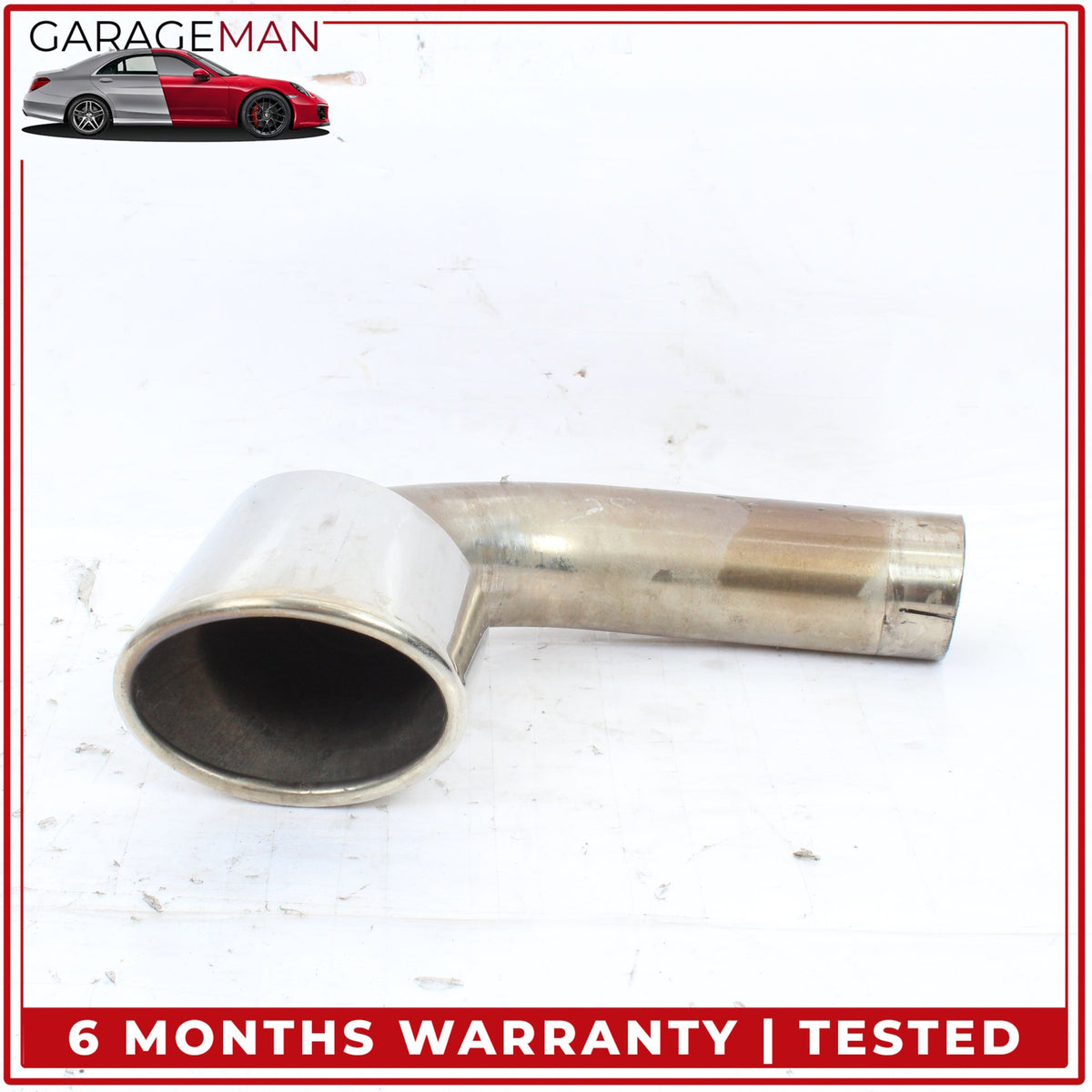 1999-2001 Porsche 911 Carrera Rear Exhaust Muffler Oval Tail Pipe Tip Pair OEM