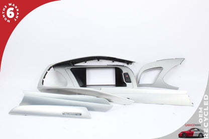 2009-2012 Audi A4 S4 Front and Rear Trim Cover Panel Scale Aluminum Set OEM