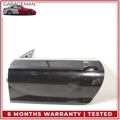 2012-2018 BMW 640i F12 Front Left Side Door Shell Black Metallic 7228569 OEM