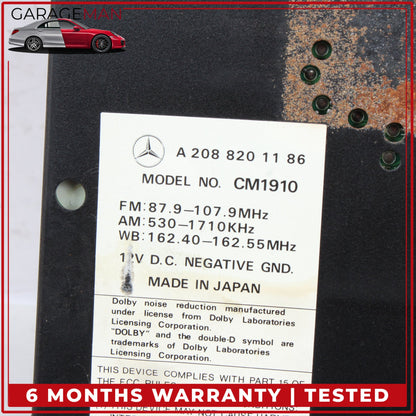 1999-2004 Mercedes R170 SLK320 CLK430 FM/AM Audio Radio Cassette Player OEM