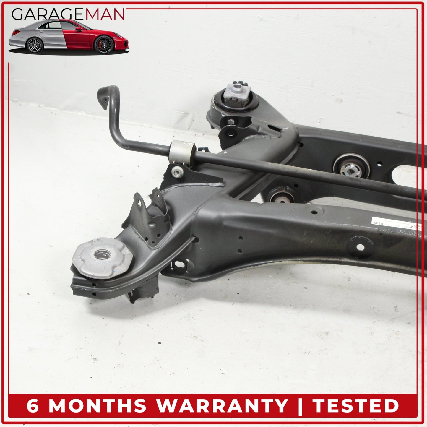 2016-2023 Mercedes X253 GLC300 SUV Rear Subframe Crossmember w/ Sway Bar OEM