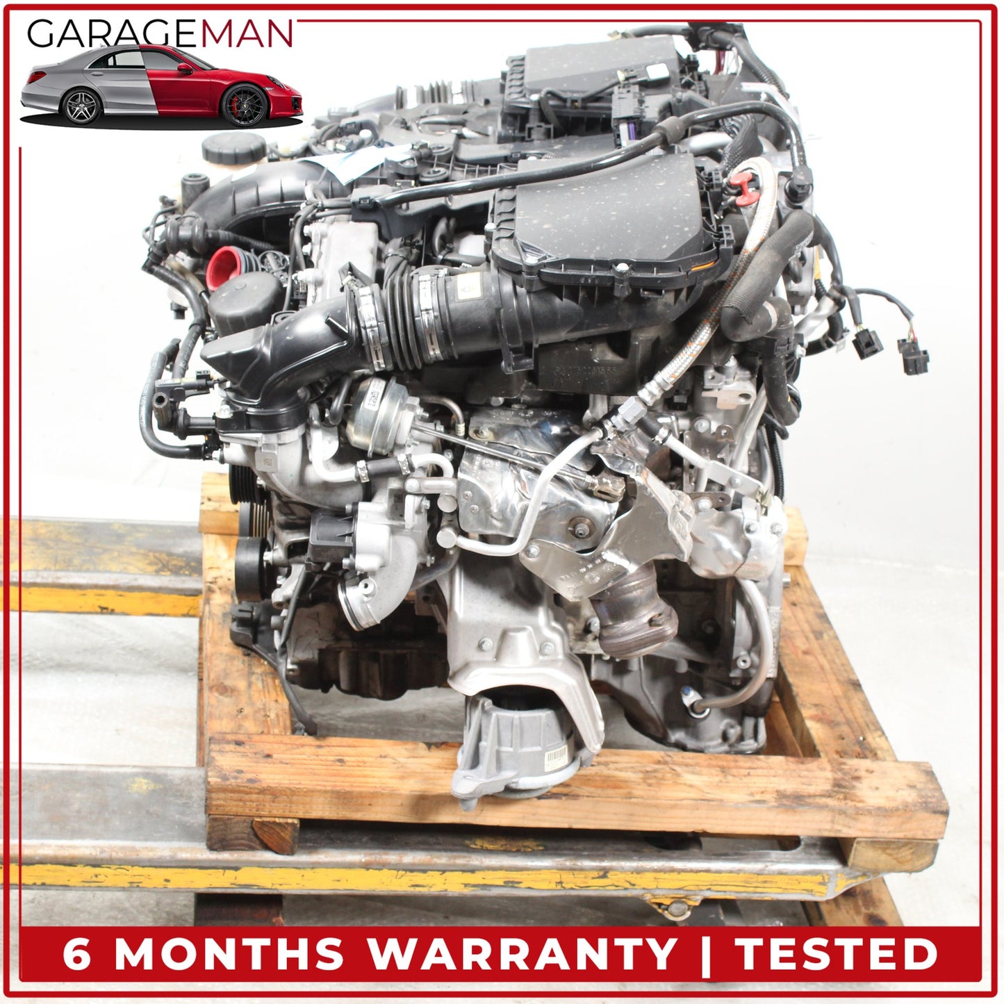 2015-2020 Mercedes W207 E400 M276 RWD 3L Engine Motor Assembly OEM 188K