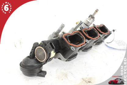 2011-2018 Audi Q7 Porsche Cayenne 958 Right Lower Intake Manifold w/ Bracket OEM