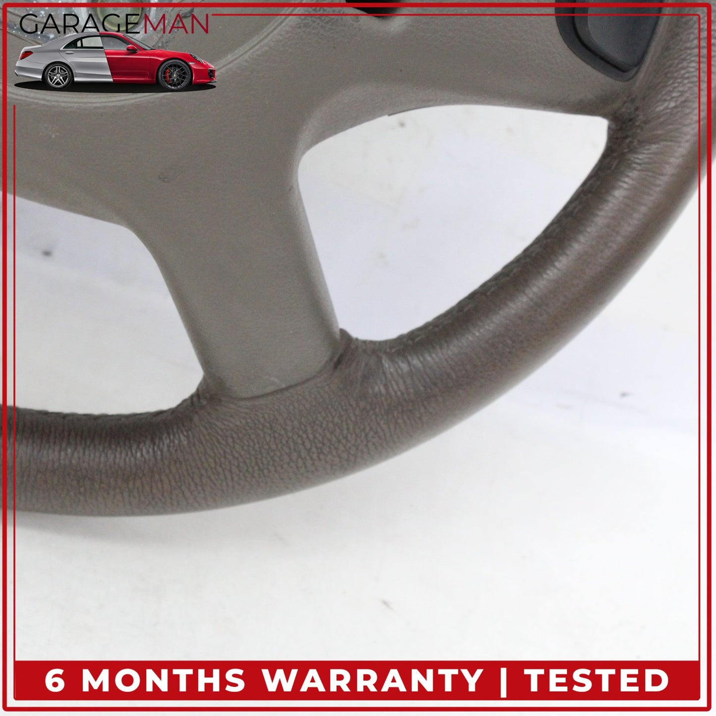 2006-2008 Mercedes X164 GL550 GL450 Steering Wheel Brown Wood 1644603503 OEM