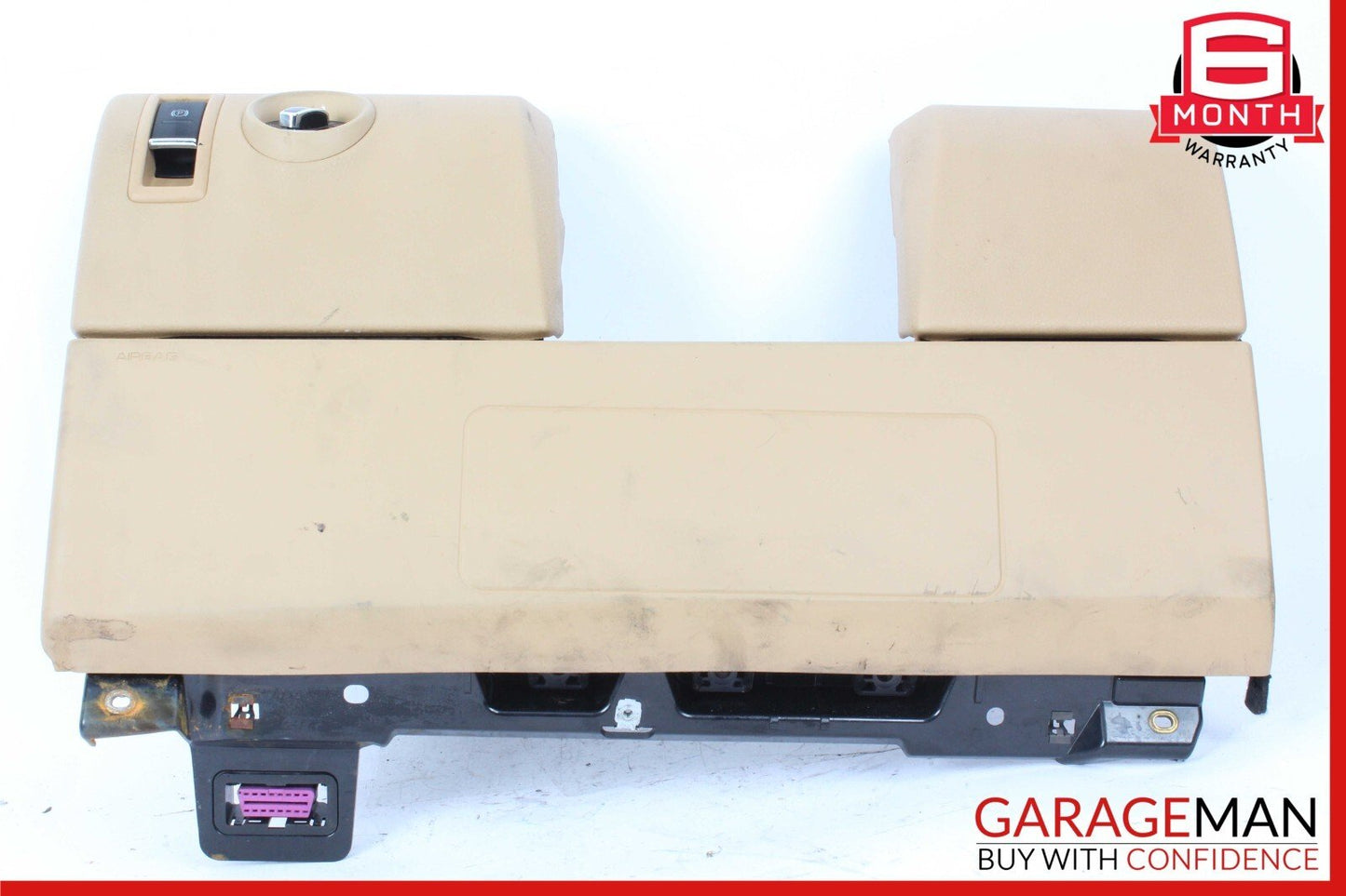 11-18 Porsche Cayenne 958 Hybrid S Knee Airbag Air Bag Left Side Beige OEM