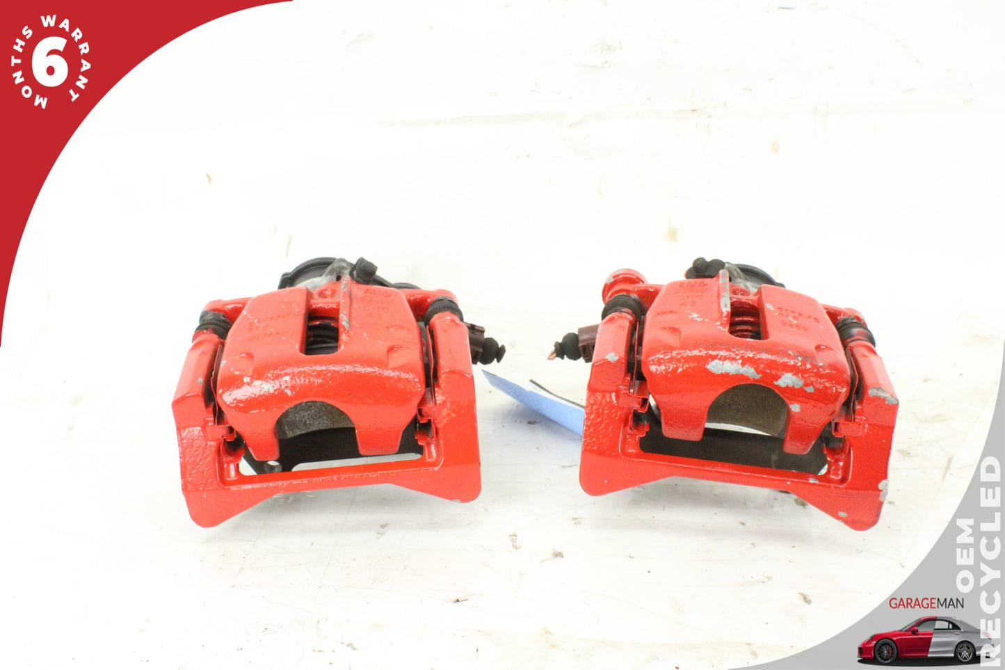 2012-2018 Audi A6 A7 Rear Left and Rear Right Side Brake Caliper Set 4G5AF OEM