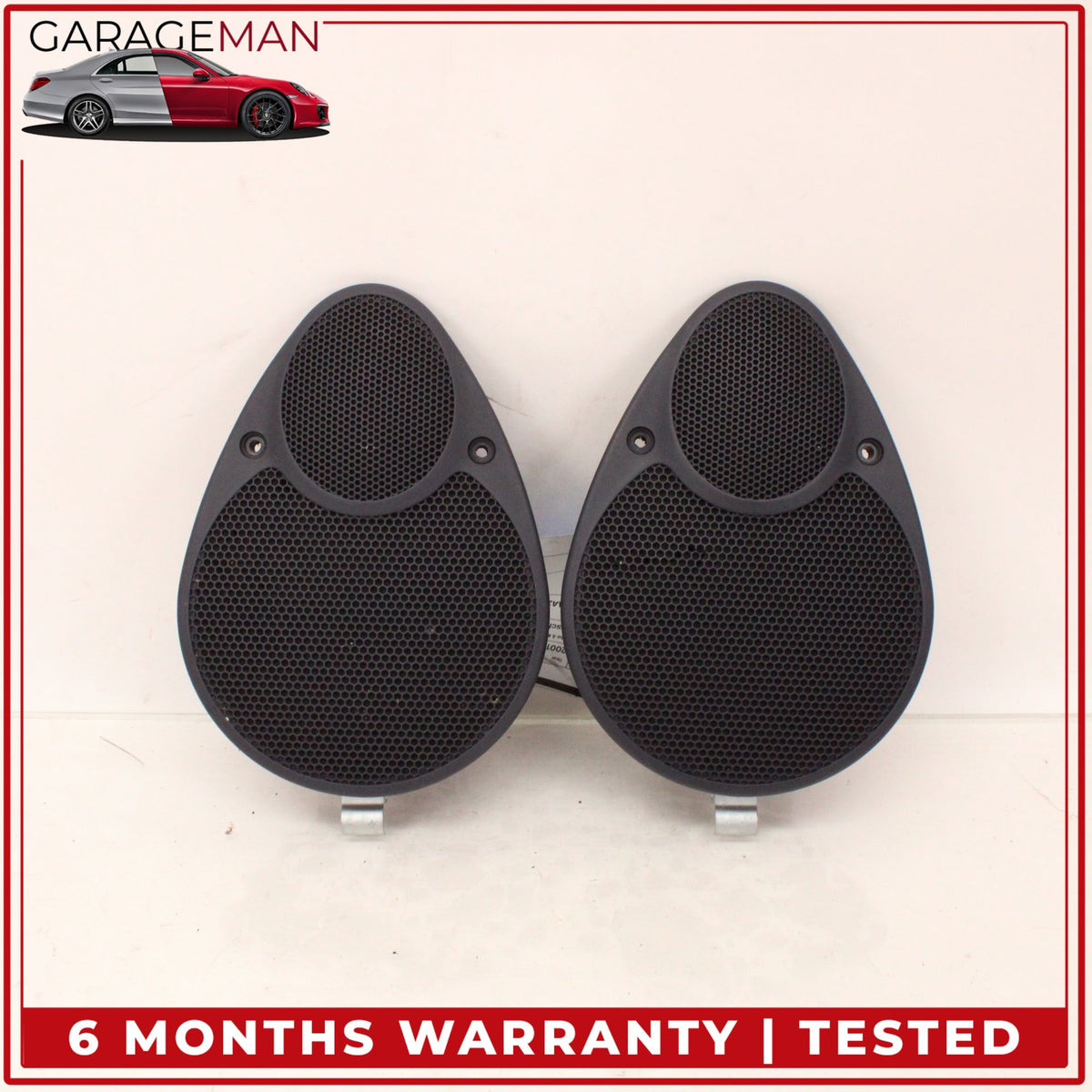 1997-2005 Porsche 911 Carrera 996 Rear Left and Right Side Audio Speaker Set OEM