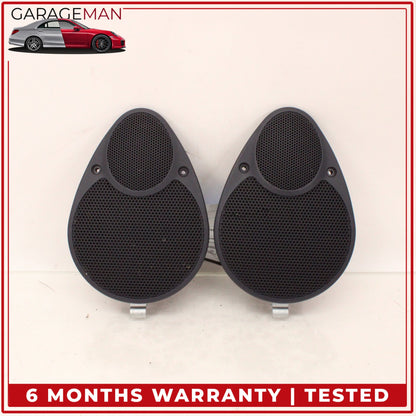 1997-2005 Porsche 911 Carrera 996 Rear Left and Right Side Audio Speaker Set OEM