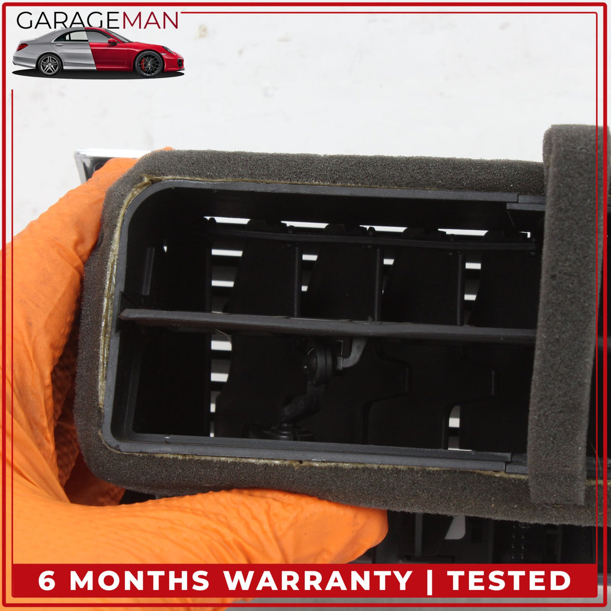 2007-2015 Audi Q7 Front Dash Center AC Air Vent w/ Hazard Light 4L0820951 OEM