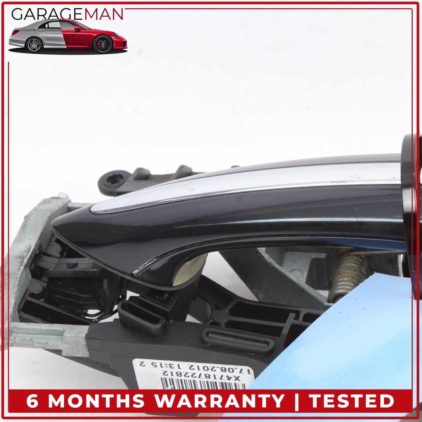 2012-2019 BMW 650i Right Passenger Side Exterior Door Handle Black 7249980 OEM