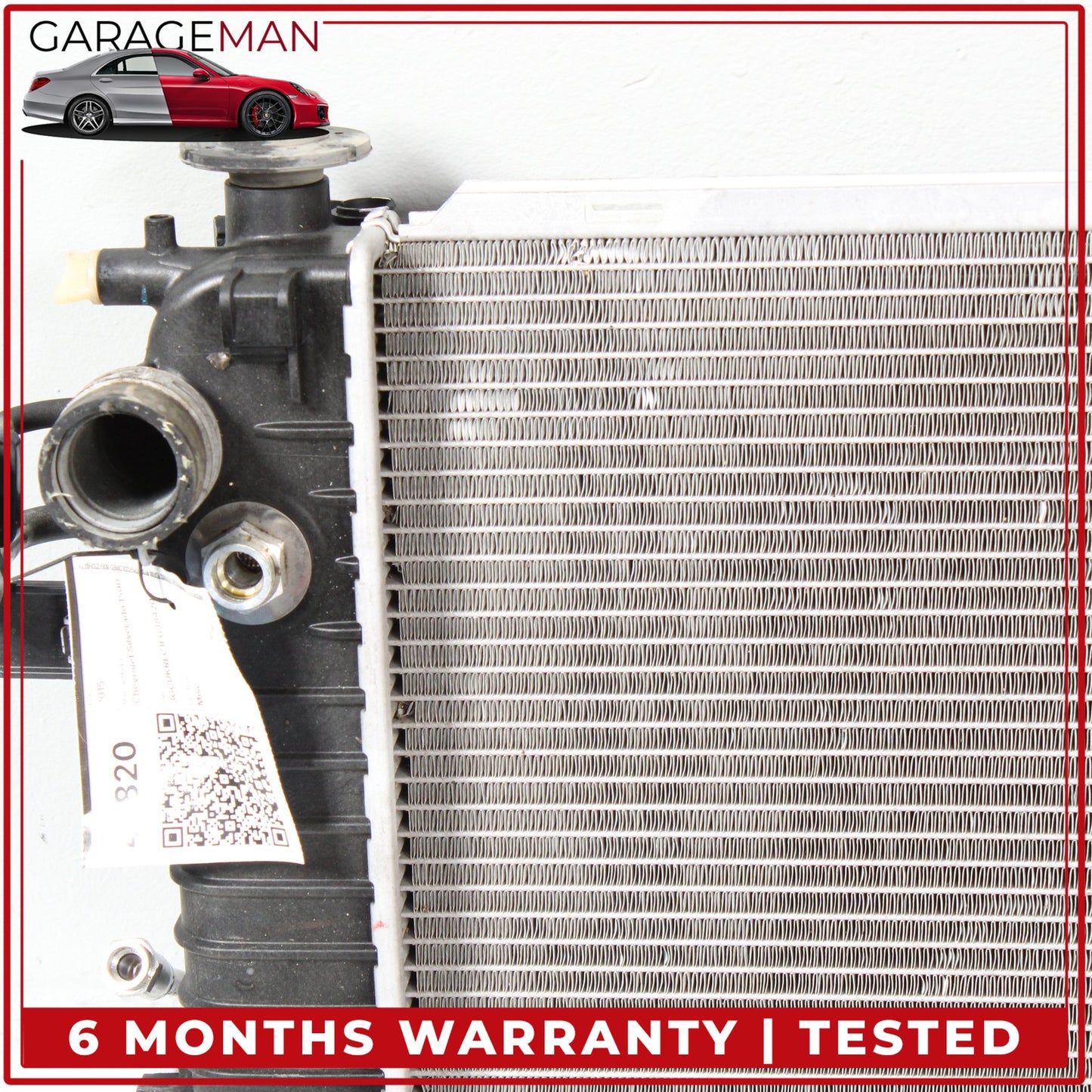 2014-2019 Chevrolet Silverado 1500 Front Engine Cooling Radiator 52748442 OEM