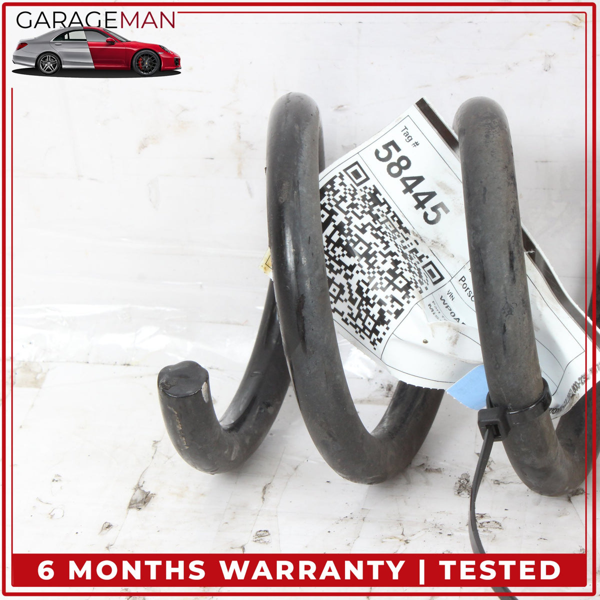 2010-2016 Porsche Panamera 970 AWD Rear Coil Spring Pair 97033353116 OEM