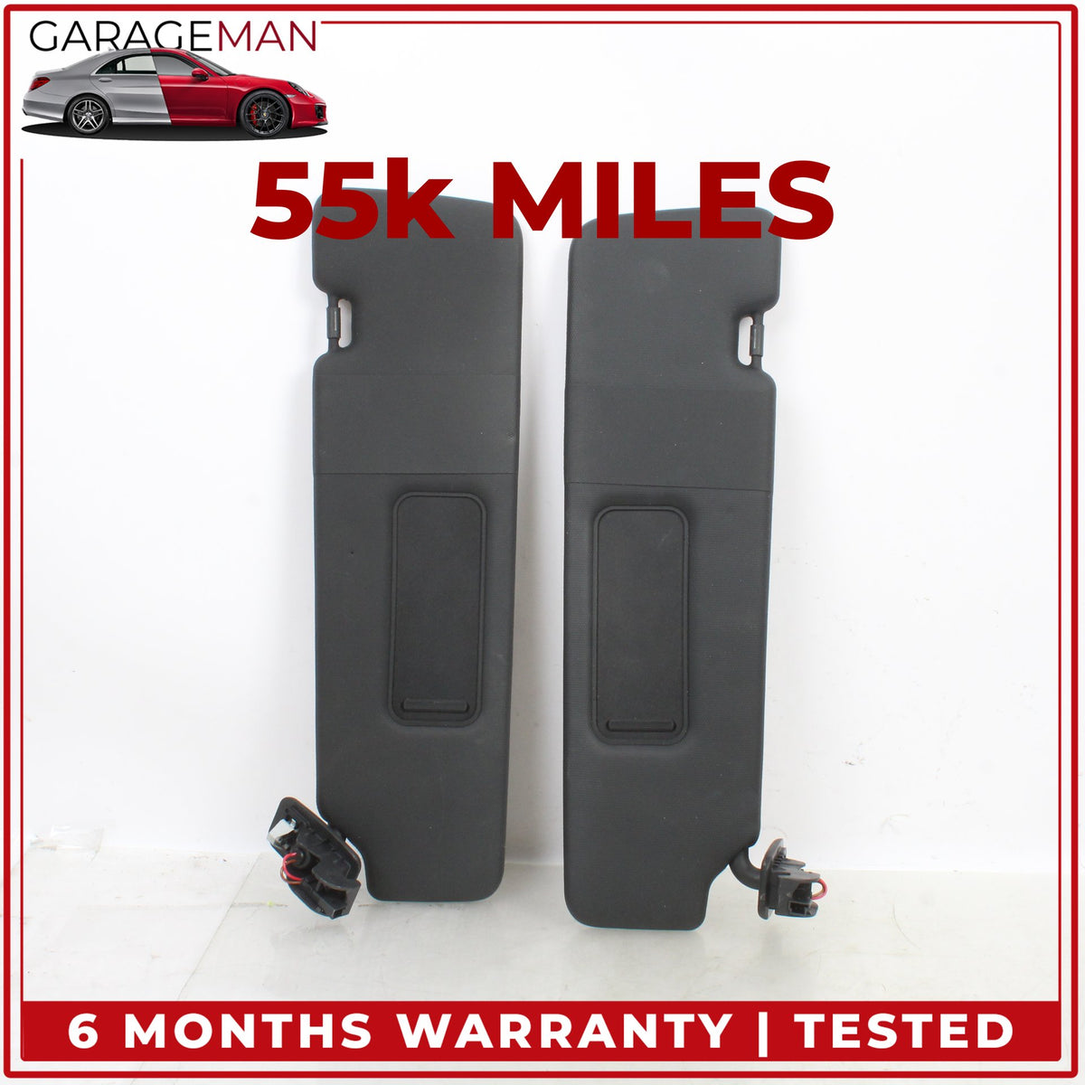 2019-2026 BMW Z4 G29 Convertible Left & Right Sun Visor Set OEM
