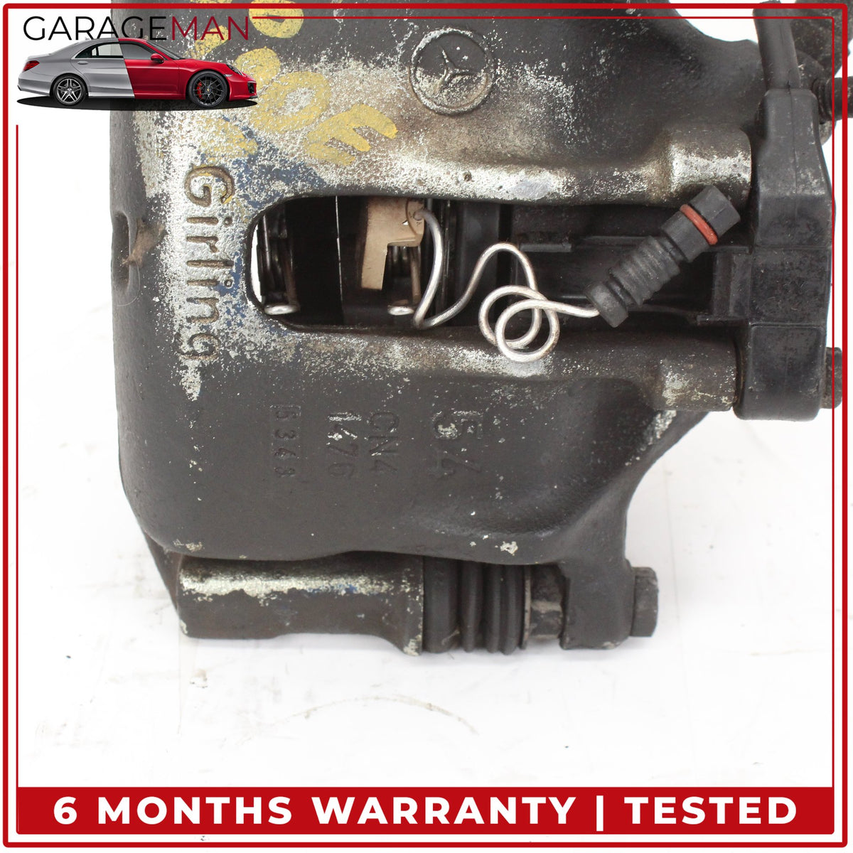 1986-1993 Mercedes W201 190E Front Left and Right Side Brake Caliper Set OEM