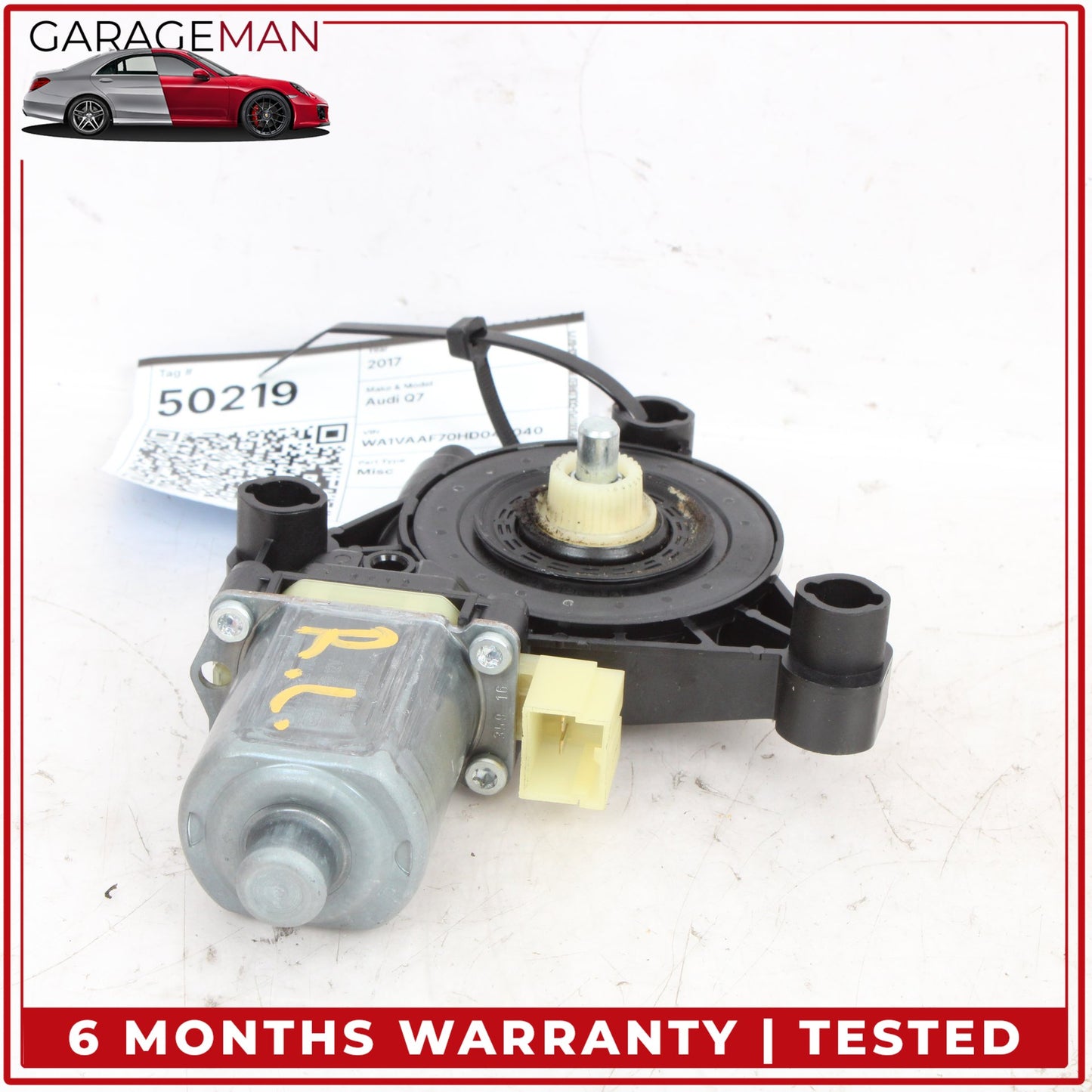 2017-2024 Audi Q7 Front or Rear Left Side Window Regulator Motor 8W0959802 OEM