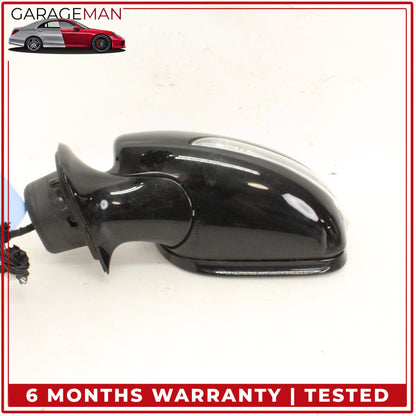 2007-2009 Mercedes W211 E350 Front Left Side Door Rear View Mirror Black OEM