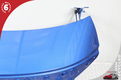 2022-2025 Subaru BRZ Toyota GR86 Rear Trunk Deck Lid Shell Cover Panel Blue OEM