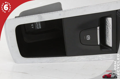 2015-2018 Porsche Macan 95B Center Console Shifter Knob Boot Trim Cover OEM