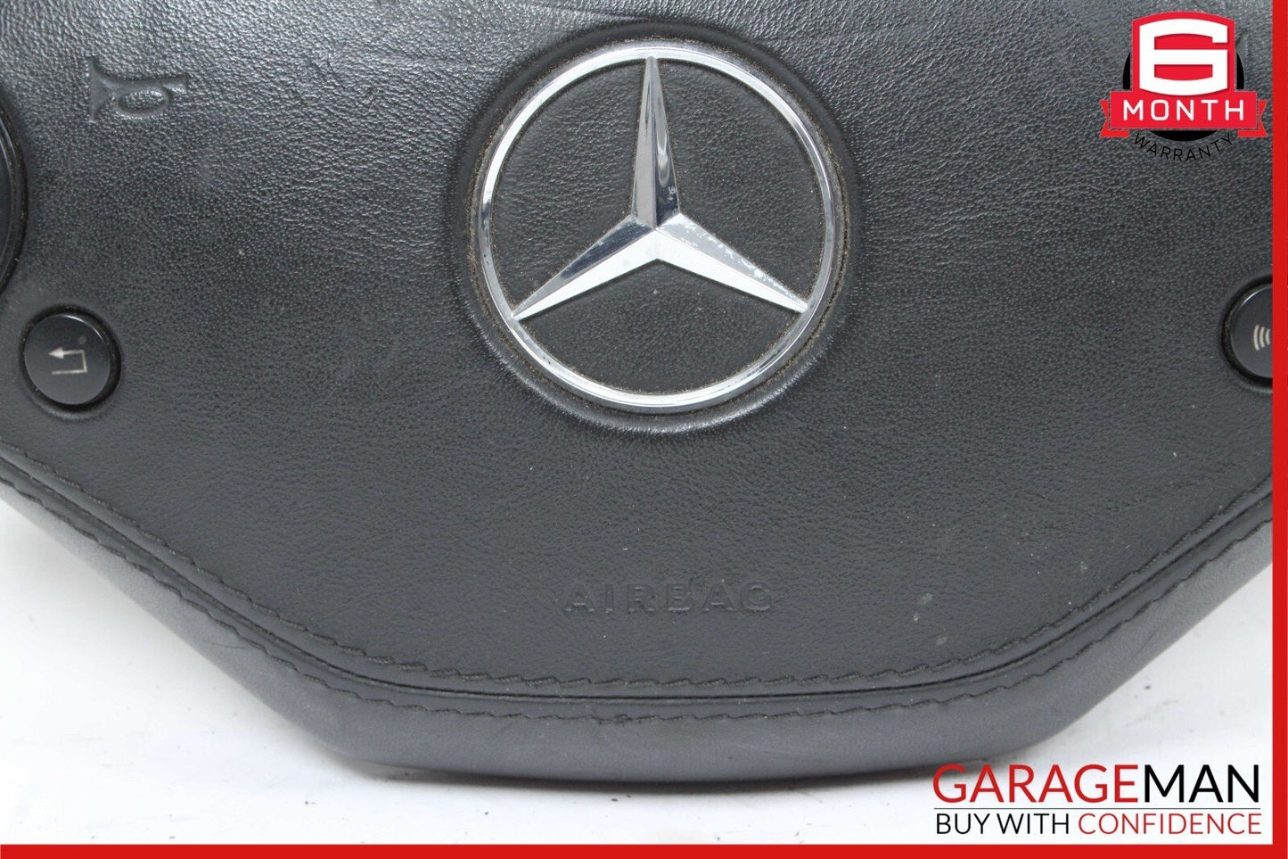 10-14 Mercedes W221 S550 S400 CL550 Steering Wheel Airbag Air Bag Black