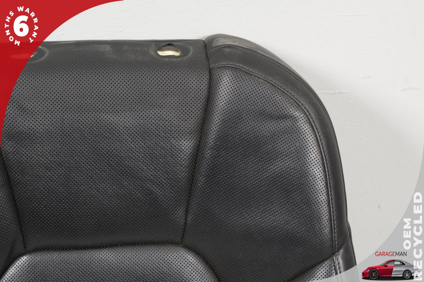 2011-2018 Porsche Cayenne 958 Front Left Side Upper Seat Cushion Black OEM
