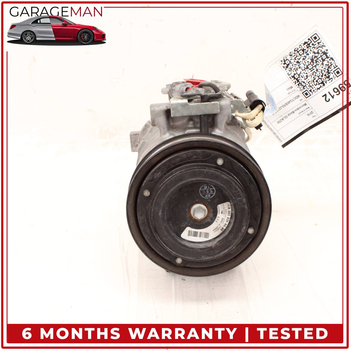 2014-2020 Mercedes X156 GLA250 AC A/C Air Conditioning Compressor 0038304460 OEM