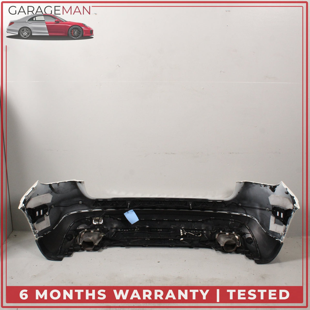2015-2020 Mercedes X156 GLA250 Rear Bumper Cover Panel Polar White OEM