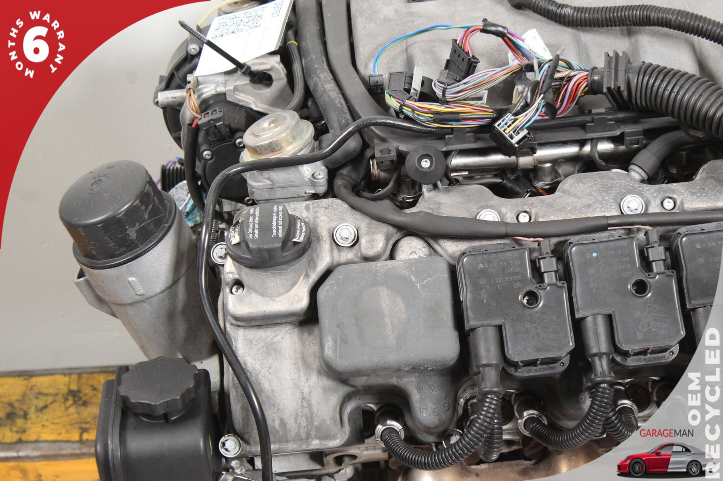 1999-2006 Mercedes W211 E500 CL500 Engine Motor Assembly 5.0 V8 M113 OEM 208K