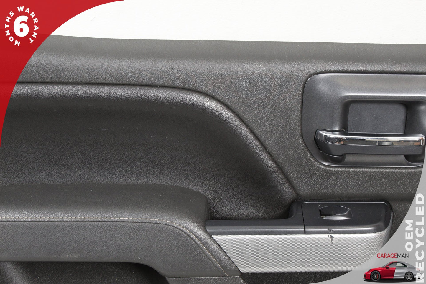 2014-2019 Chevrolet Silverado 1500 Rear Left Side Interior Door Trim Panel OEM