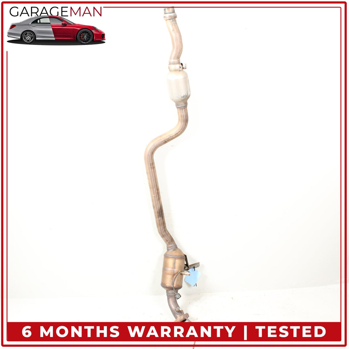 2012-2016 Mercedes W207 E350 RWD Engine Exhaust Downpipe 2124907636 Set OEM