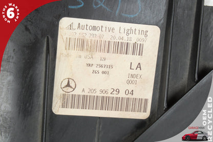 2015-2018 Mercedes W205 C300 Front Left Side LED Head Light Lamp 2059062904 OEM