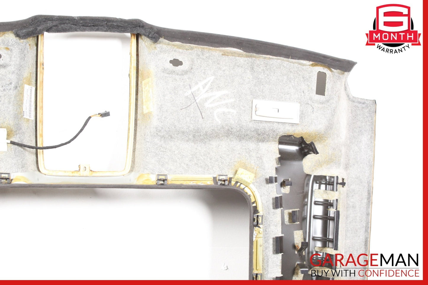 2014-2018 Audi S7 Overhead Roof Headliner w/ Sunvisor & Trim Cover Panel Set OEM