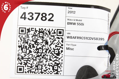 2011-2013 BMW 550i F10 RWD Front Left or Right Side Thigh Support Cover 9117547 OEM
