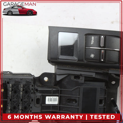 2010-2016 Porsche Panamera 970 Rear Climate Control Switch Panel 97065350902 OEM