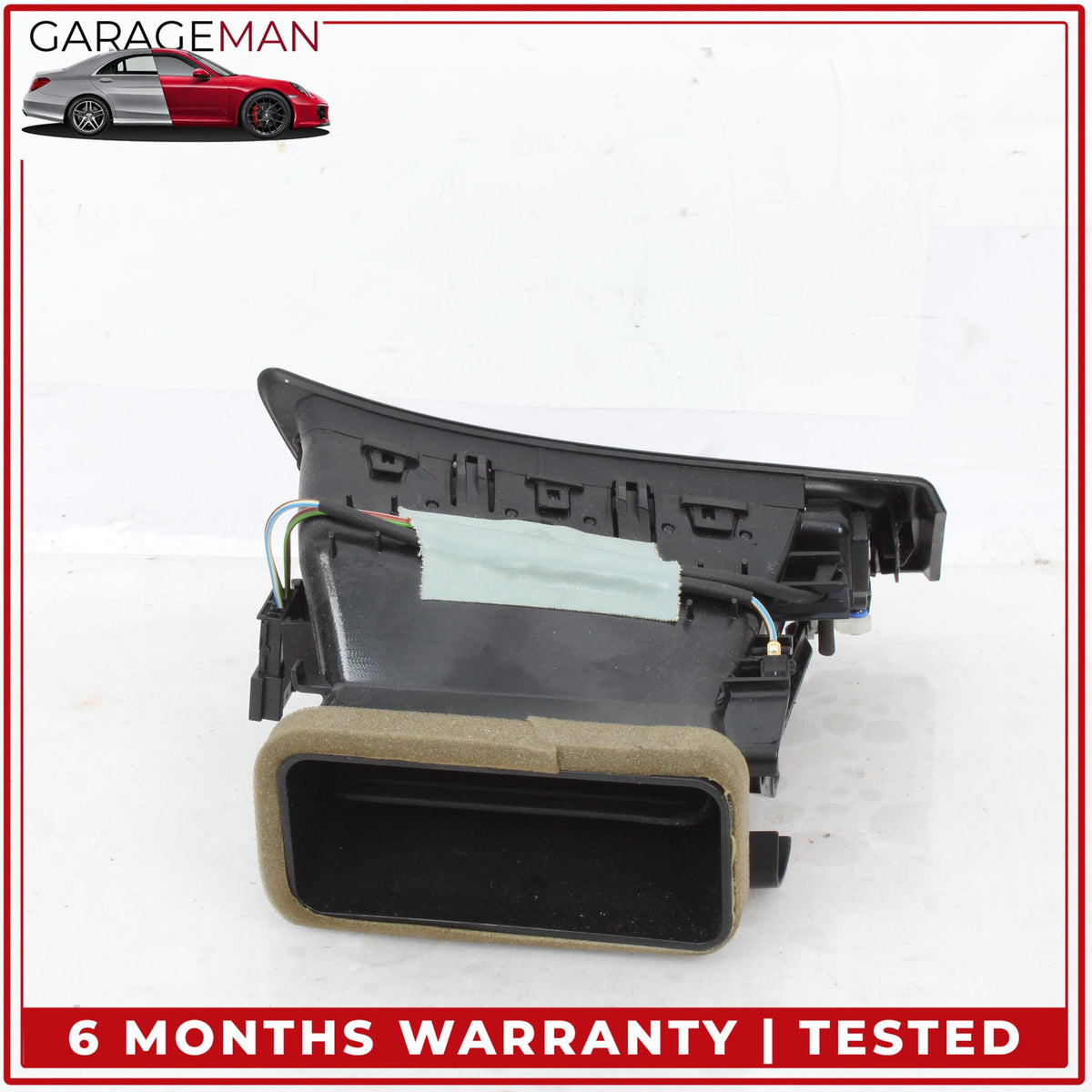 2009-2015 BMW 740i F01 Front Left Driver Side Dash AC A/C Air Vent 9115857 OEM